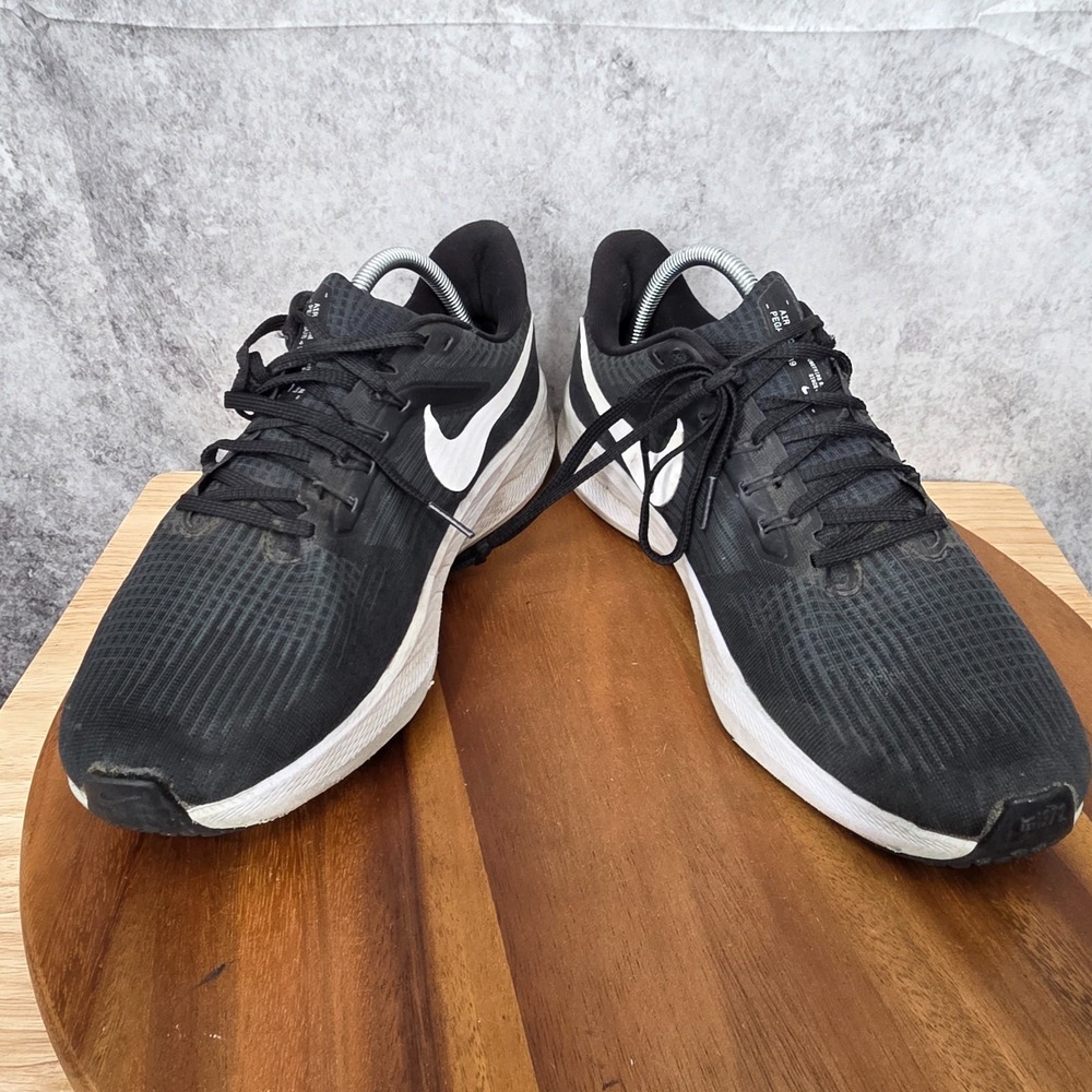 Nike Air Zoom Pegasus 39 Running Shoes Mens 10 Black White DH4071-001 - Picture 4 of 12